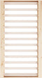 vidaXL - Bedframe - massief - hout - 135x190 - cm
