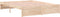 vidaXL - Bedframe - massief - hout - 135x190 - cm