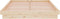 vidaXL - Bedframe - massief - hout - 135x190 - cm