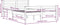 vidaXL - Bedframe - massief - hout - 135x190 - cm