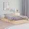 vidaXL - Bedframe - massief - hout - 140x190 - cm