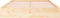 vidaXL - Bedframe - massief - hout - 140x190 - cm