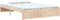 vidaXL - Bedframe - massief - hout - 140x190 - cm