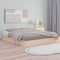 vidaXL - Bedframe - massief - hout - 140x200 - cm