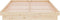 vidaXL - Bedframe - massief - hout - 140x200 - cm