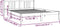 vidaXL - Bedframe - massief - hout - 150x200 - cm