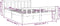 vidaXL - Bedframe - massief - hout - 150x200 - cm