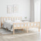 vidaXL - Bedframe - massief - hout - 150x200 - cm