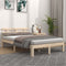 vidaXL - Bedframe - massief - hout - 150x200 - cm