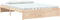 vidaXL - Bedframe - massief - hout - 150x200 - cm