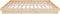 vidaXL - Bedframe - massief - hout - 150x200 - cm