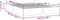 vidaXL - Bedframe - massief - hout - 150x200 - cm