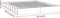 vidaXL - Bedframe - massief - hout - 160x200 - cm