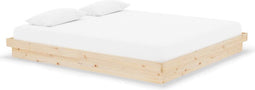vidaXL - Bedframe - massief - hout - 180x200 - cm