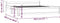 vidaXL - Bedframe - massief - hout - 180x200 - cm
