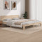 vidaXL - Bedframe - massief - hout - 180x200 - cm
