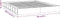 vidaXL - Bedframe - massief - hout - 180x200 - cm