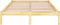 vidaXL - Bedframe - massief - hout - 180x200 - cm