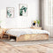 vidaXL - Bedframe - massief - hout - 180x200 - cm