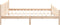 vidaXL - Bedframe - massief - hout - 180x200 - cm