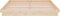 vidaXL - Bedframe - massief - hout - 180x200 - cm