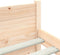 vidaXL - Bedframe - massief - hout - 180x200 - cm