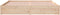 vidaXL - Bedframe - massief - hout - 180x200 - cm
