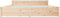 vidaXL - Bedframe - massief - hout - 180x200 - cm