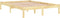 vidaXL - Bedframe - massief - hout - 180x200 - cm