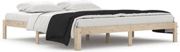 vidaXL - Bedframe - massief - hout - 180x200 - cm - Super - King - Size