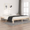 vidaXL - Bedframe - massief - hout - 180x200 - cm - Super - King - Size