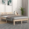 vidaXL - Bedframe - massief - hout - 180x200 - cm - Super - King - Size