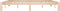 vidaXL - Bedframe - massief - hout - 180x200 - cm - Super - King - Size