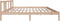 vidaXL - Bedframe - massief - hout - 180x200 - cm - Super - King - Size