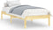 vidaXL - Bedframe - massief - hout - 75x190 - cm