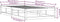 vidaXL - Bedframe - massief - hout - 75x190 - cm