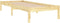 vidaXL - Bedframe - massief - hout - 75x190 - cm