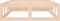 vidaXL - Bedframe - massief - hout - 75x190 - cm