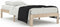 vidaXL - Bedframe - massief - hout - 90x190 - cm - Single