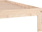 vidaXL - Bedframe - massief - hout - 90x190 - cm - Single