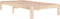 vidaXL - Bedframe - massief - hout - 90x190 - cm - Single