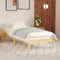 vidaXL - Bedframe - massief - hout - 90x190 - cm