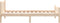 vidaXL - Bedframe - massief - hout - 90x190 - cm