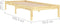 vidaXL - Bedframe - massief - hout - 90x190 - cm