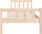 vidaXL - Bedframe - massief - hout - 90x190 - cm