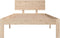vidaXL - Bedframe - massief - hout - 90x190 - cm
