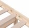 vidaXL - Bedframe - massief - hout - 90x190 - cm