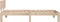 vidaXL - Bedframe - massief - hout - 90x190 - cm