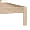 vidaXL - Bedframe - massief - hout - 90x190 - cm