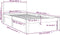 vidaXL - Bedframe - massief - hout - 90x190 - cm